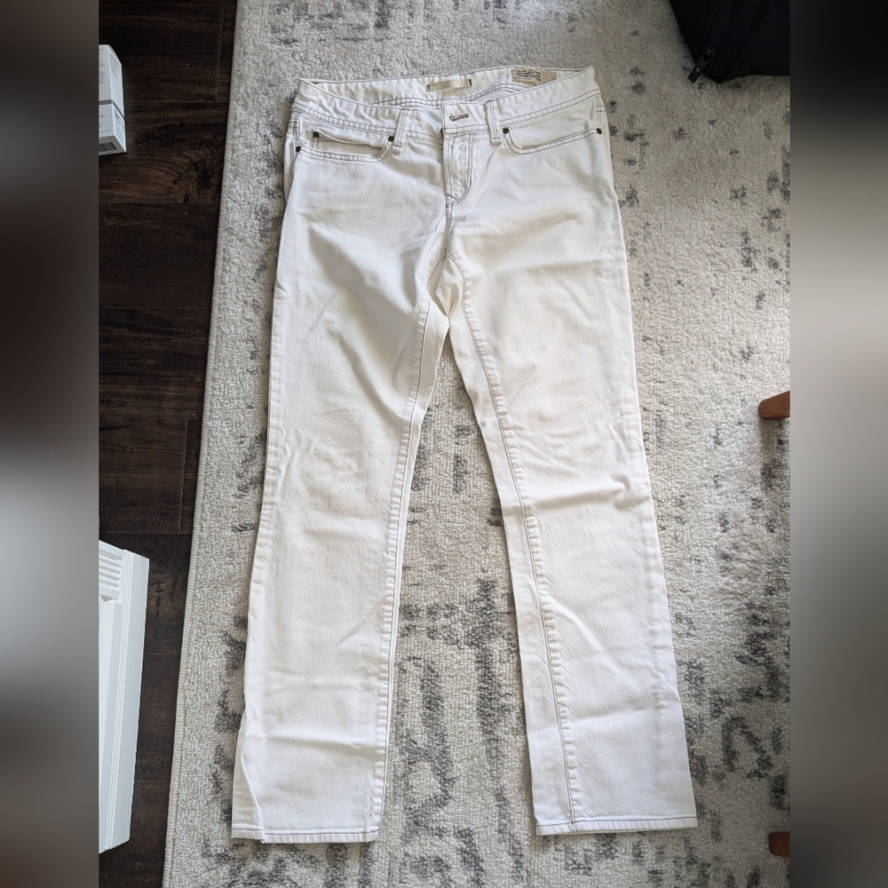 Gap low rise straight leg jeans